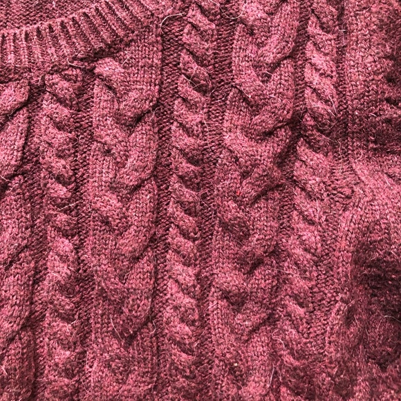 H&M Basics Cable Knit Sweater, 3/4 Sleeves - Picture 2 of 3